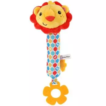 Пищалка с прорезывателем Fisher Price - Лев