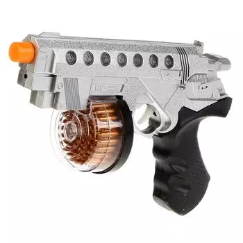 Пистолет на батарейках с лазерным прицелом F223, свет и звук