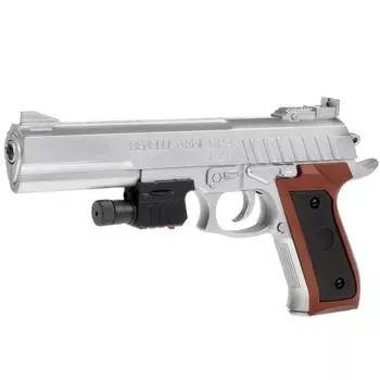 Пистолет с лазерным прицелом и пульками