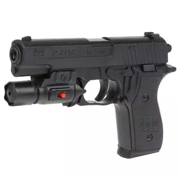 Пистолет с лазерным прицелом и пульками