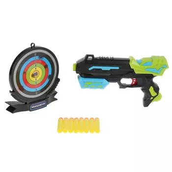 Пистолет с мягкими и пластиковыми пулями