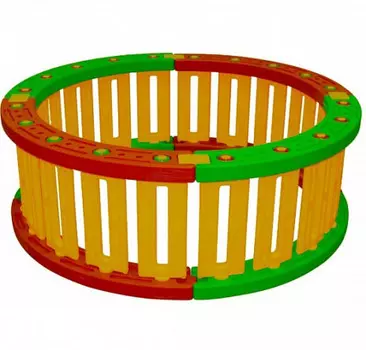 Пластиковый круглый манеж для шаров, 51 см
