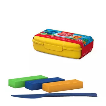 Пластилин ArtBerry с Алоэ Вера, 12 цветов/216 г, со стеком