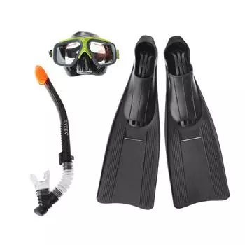 Плавательный набор: маска, трубка, ласты