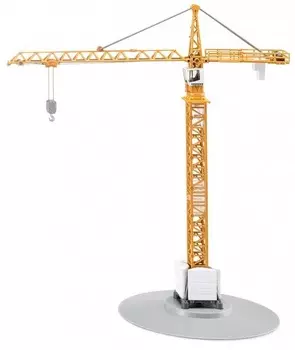 Подъемный кран вращающийся со складной стрелой