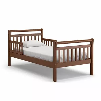 Подростковая кровать Nuovita Delizia, цвет - Noce scuro / Темный орех