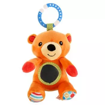Подвеска большая Fisher Price - Мишка с зеркальцем и вибрацией