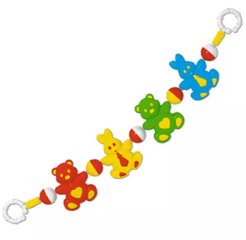 Подвеска-погремушка на коляску «Лесная сказка»