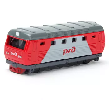 Поезд металлический, 7 см