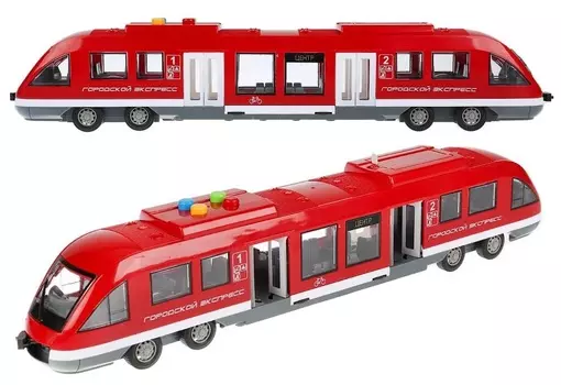 Поезд-метро Городской экспресс, 45 см, свет и звук