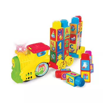 Поезд музыкальный - Буковка, желтый