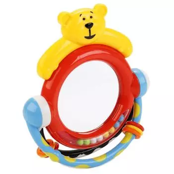 Погремушка Медвежонок с зеркалом