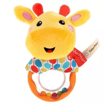 Погремушка на кольце Fisher Price Жираф