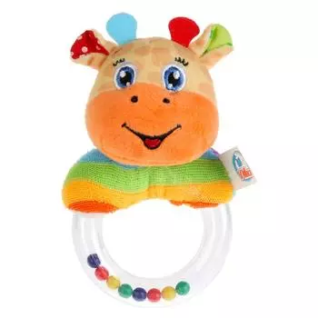 Погремушка на кольце - Жирафик
