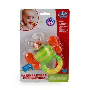 Погремушка-прорезыватель - Шмель