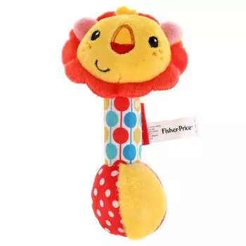 Погремушка с пищалкой Fisher Price - Лев