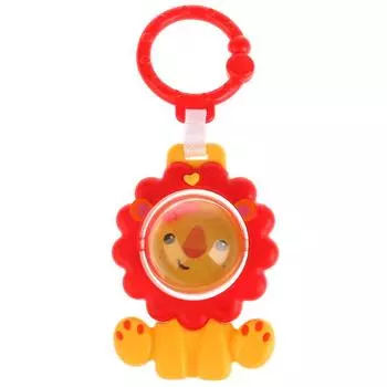 Погремушка со съемным кольцом Лев