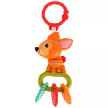 Погремушка со съемным кольцом - Олененок