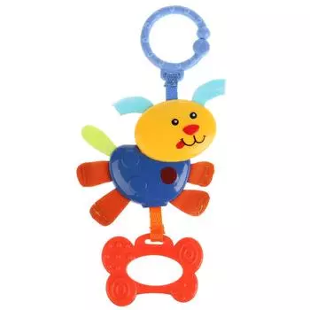 Погремушка со съемным кольцом Щенок