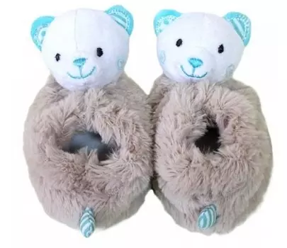 Погремушка-угги на ножки - Мишка Митя