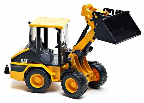 Погрузчик колёсный Bruder CAT с ковшом