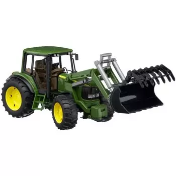 Погрузчик колёсный Bruder John Deere 6920 с ковшом