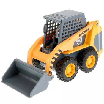 Погрузчик Мини, 12 см, металлический, инерционный, подвижные элементы