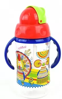 Поильник с трубочкой - Русские мотивы, 240 мл