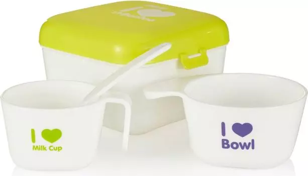 Полезный контейнер для еды, желтый