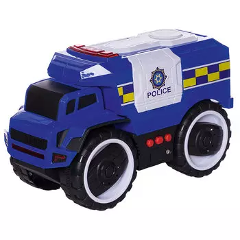 Полицейская инерционная машинка из серии Спецтехника, свет и звук