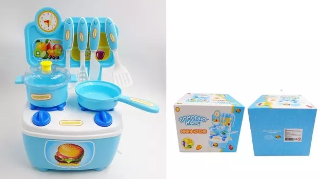 Помогаю Маме. Кухня-мини, с аксессуарами