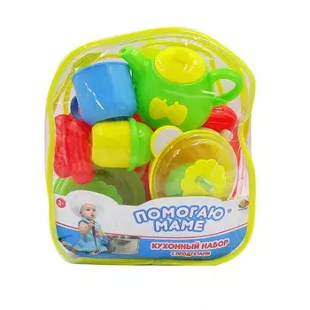 Помогаю маме. Набор посуды в сумочке