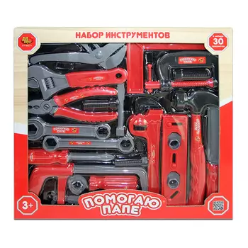 Помогаю папе. Набор инструментов, 30 предметов