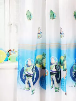 Портьера детская - Toy Story, белый