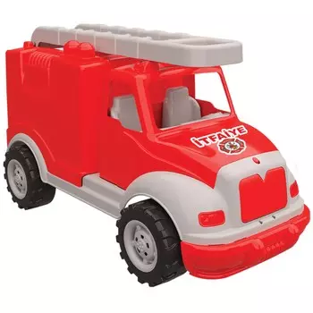 Пожарная машина в коробке, 43 см
