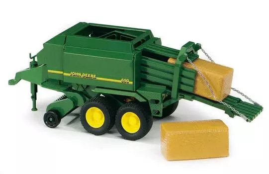 Прицеп Bruder John Deere для комбикормов