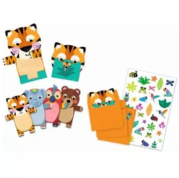 Пригласительные открытки – Дикие животные