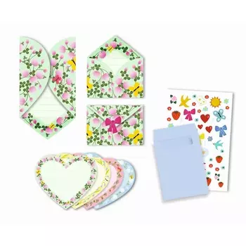 Пригласительные открытки – Сердечки, 8 шт. с конвертами