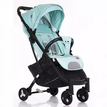 Прогулочная коляска Nuovita Fiato, Бирюзовый, черный