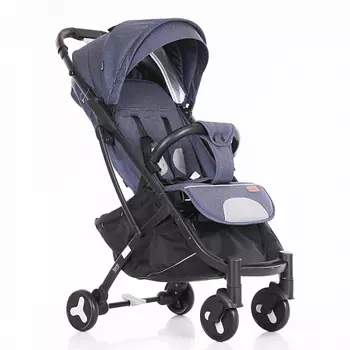 Прогулочная коляска Nuovita Fiato, Голубой, черный