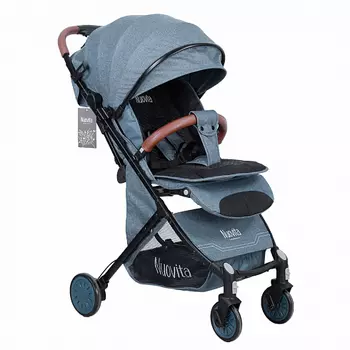 Прогулочная коляска Nuovita Giro Lux, Бонди, Черный