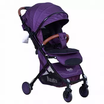 Прогулочная коляска Nuovita Giro Lux, Фиолетовый, Черный