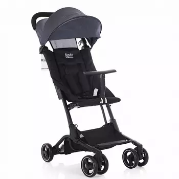 Прогулочная коляска Nuovita Ritmo, blu, nero/голубой, черный