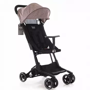 Прогулочная коляска Nuovita Ritmo, caffe, nero/кофе, черный