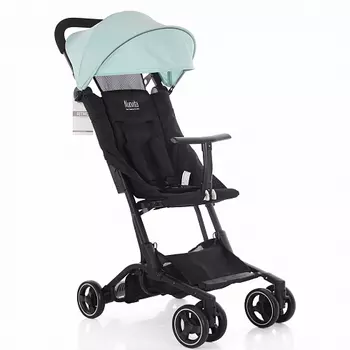 Прогулочная коляска Nuovita Ritmo, turchese, nero/бирюзовый, черный