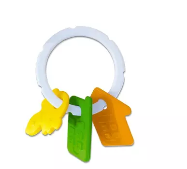 Прорезыватель с погремушкой «Колечко»