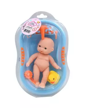 Пупс Мой малыш в ванночке с аксессуарами