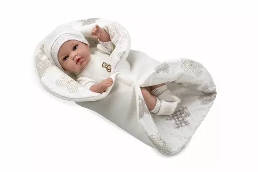 Пупс виниловый Elegance в конверте, 33 см