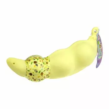 Пупсик - Крошки-Горошки, 2 серия с одеждой и аксессуарами внутри горошка, 3 горошины в стручке желтого цвета