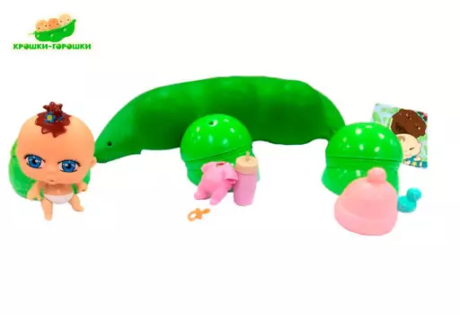 Пупсики Крошки-горошки от 1TOY, 6 см., Т15829